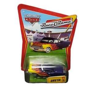 Disney Pixar The World of Cars | Race O Rama Greta No. 81 Diecast Car